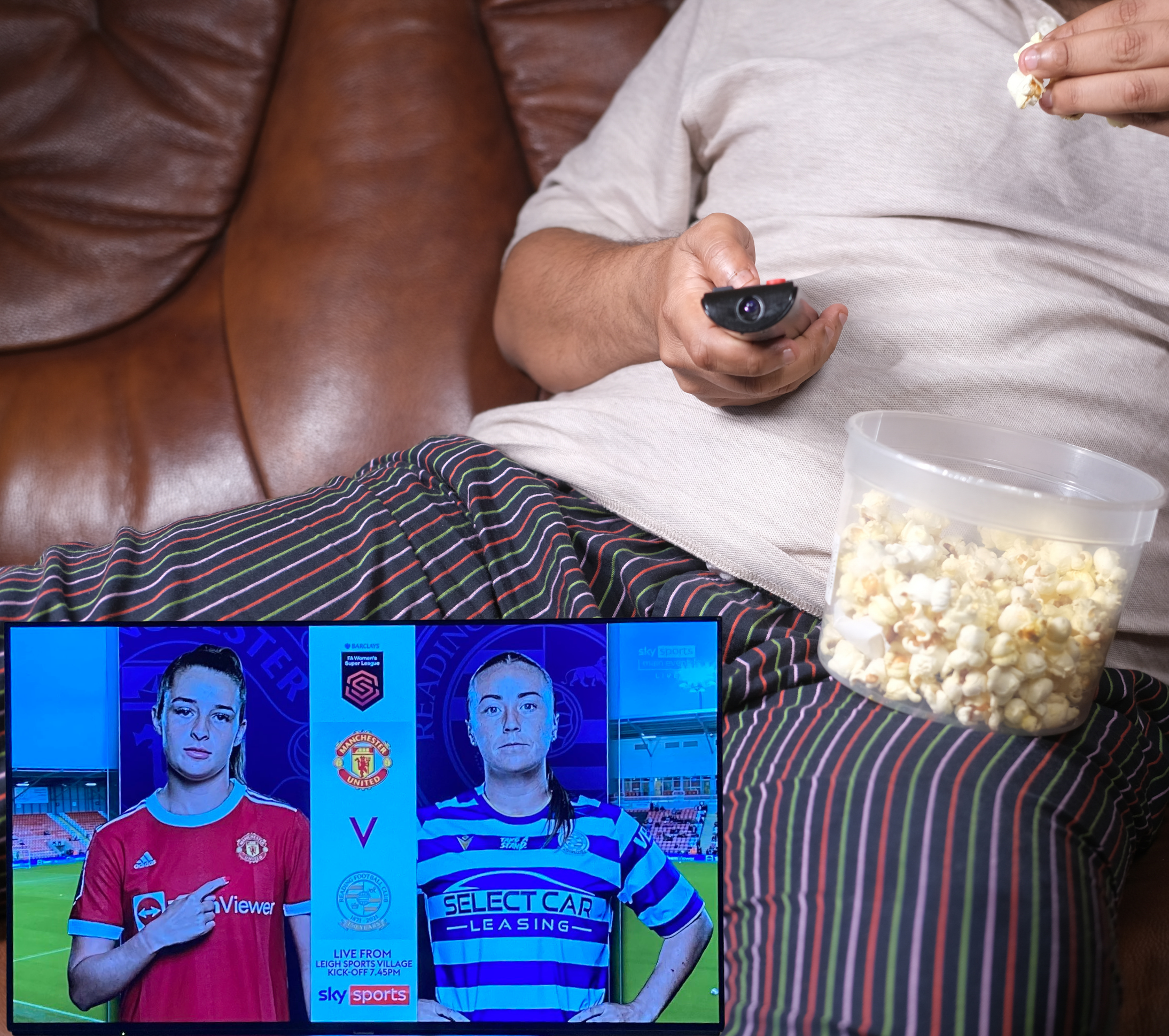 Bloke Who Requires Momentum to Get Off the Sofa Declares “They’re Not as Athletic as the Men.”